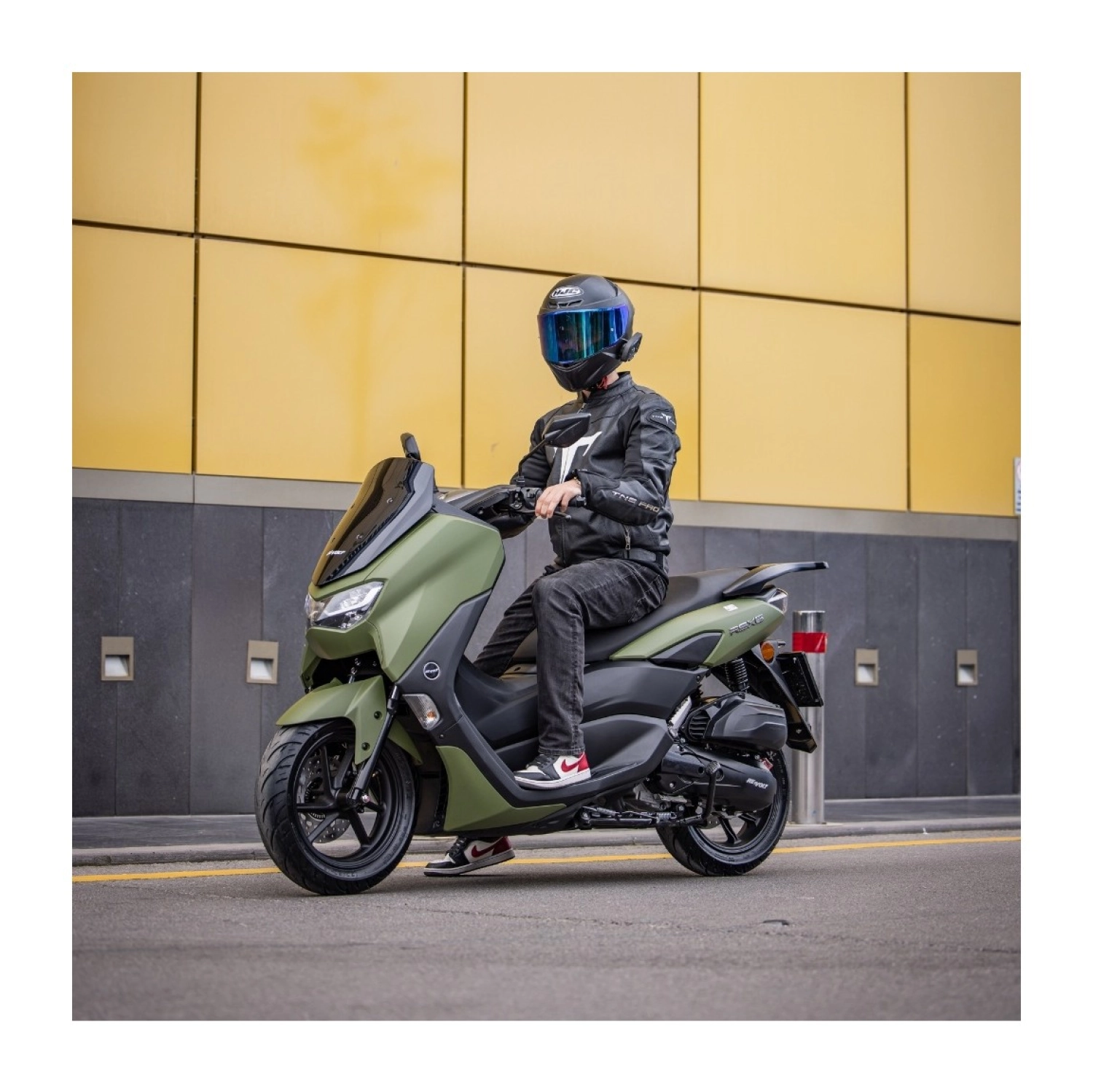 Revolt Rsx6 Benzinli Motosiklet Yeşil - Görsel 8