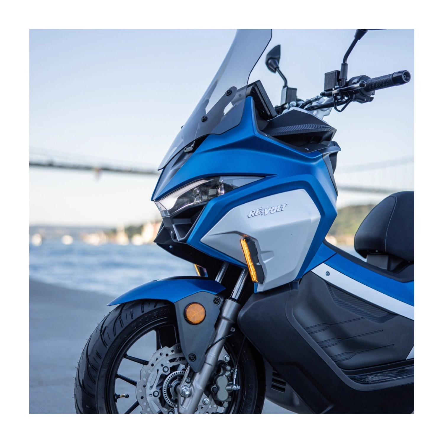 Revolt Rsx7 Benzinli Motosiklet Lacivert Su Soğutmalı - Görsel 8