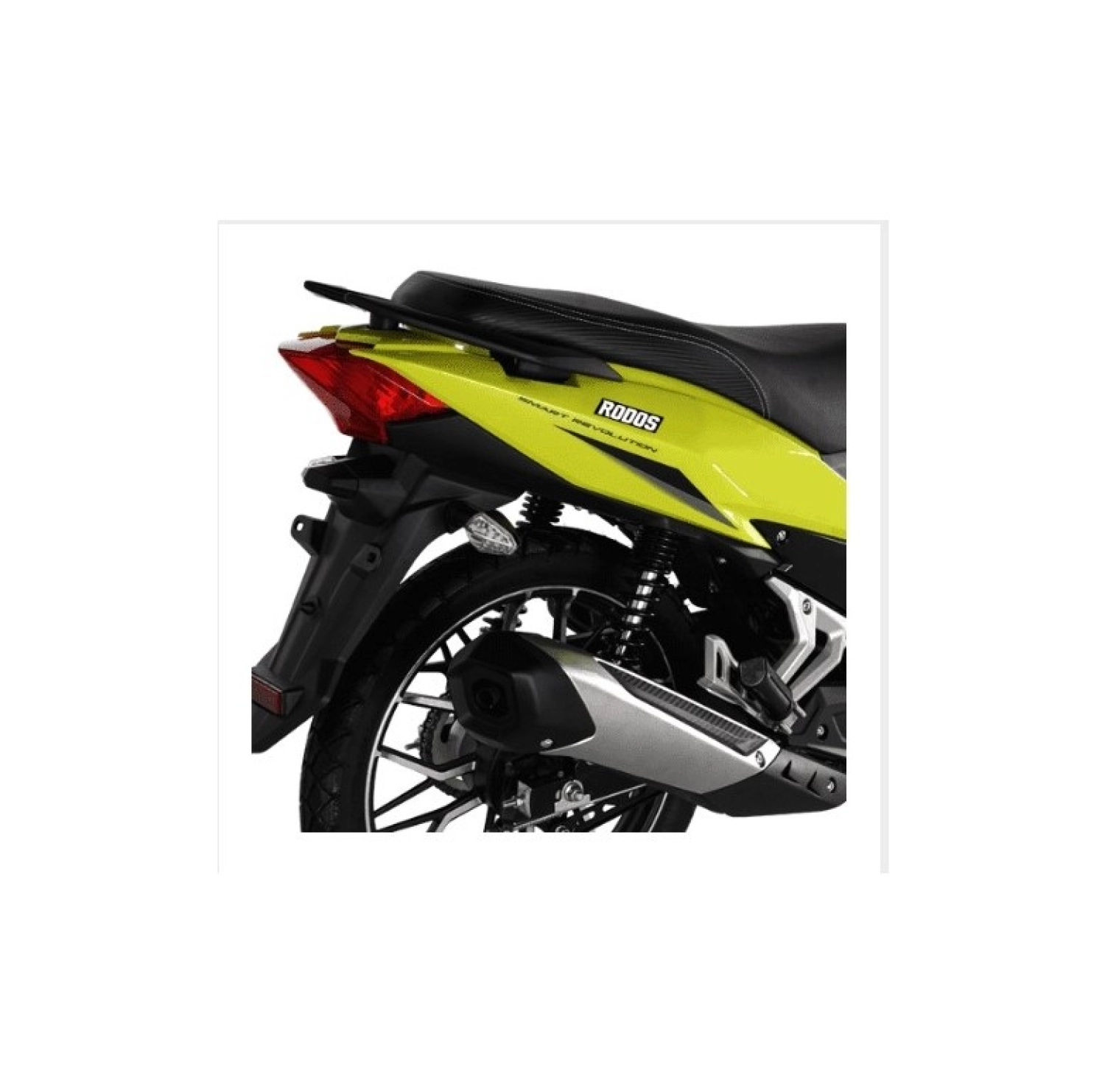 Rks Rodos 50 Cup Motosiklet Kırmızı - Görsel 2