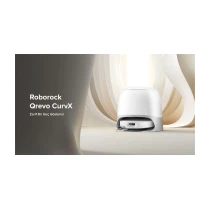 Roborock Qrevo Curvx Akılı Robot Süpürge Beyaz