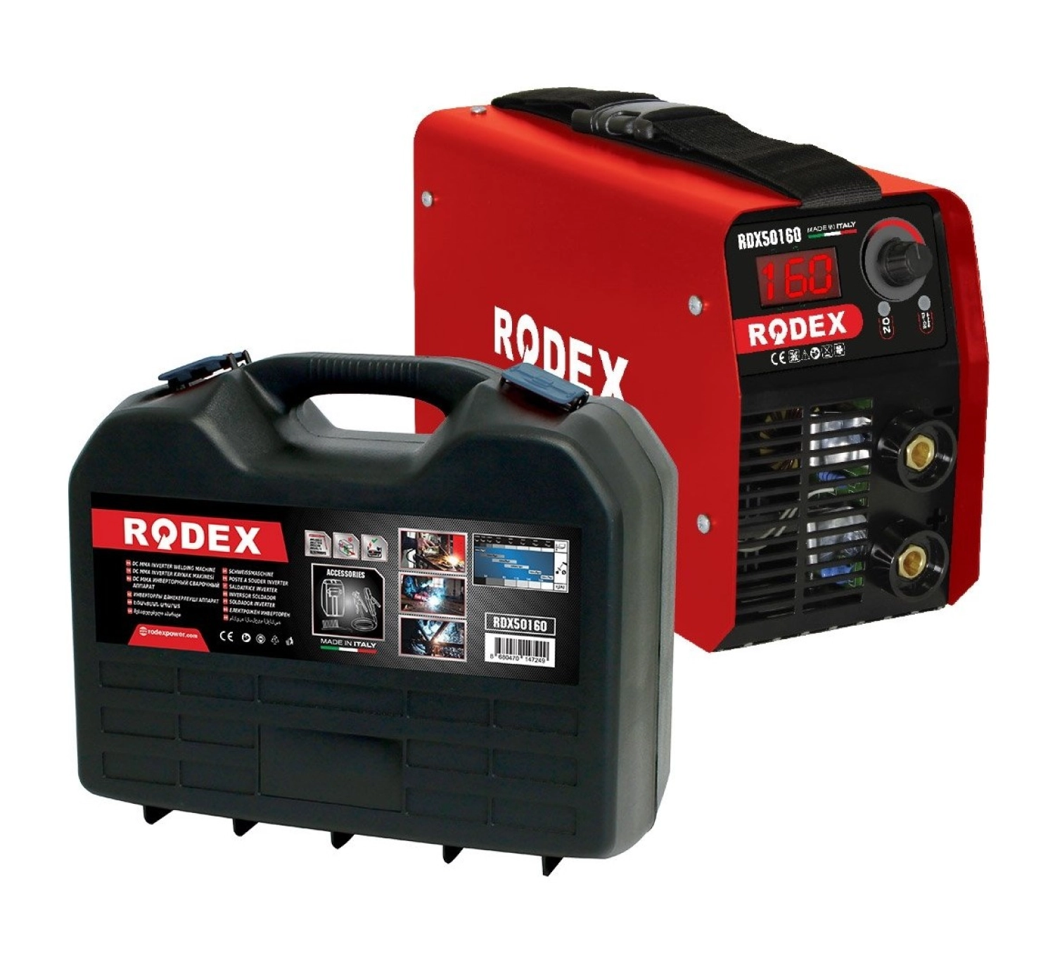 Rodex inverter Dc Kaynak Makinası 10-160A - Görsel 2