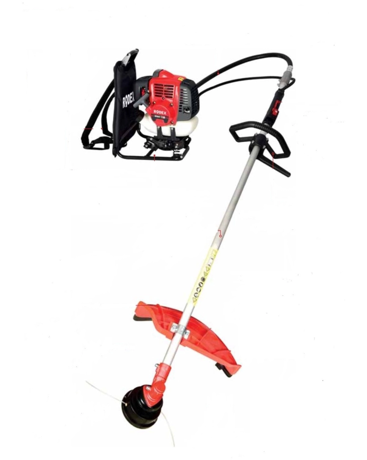 Rodex Rdx6937 2Hp 41.5 Cc Benzinli Sırt Tırpanı ürün görseli