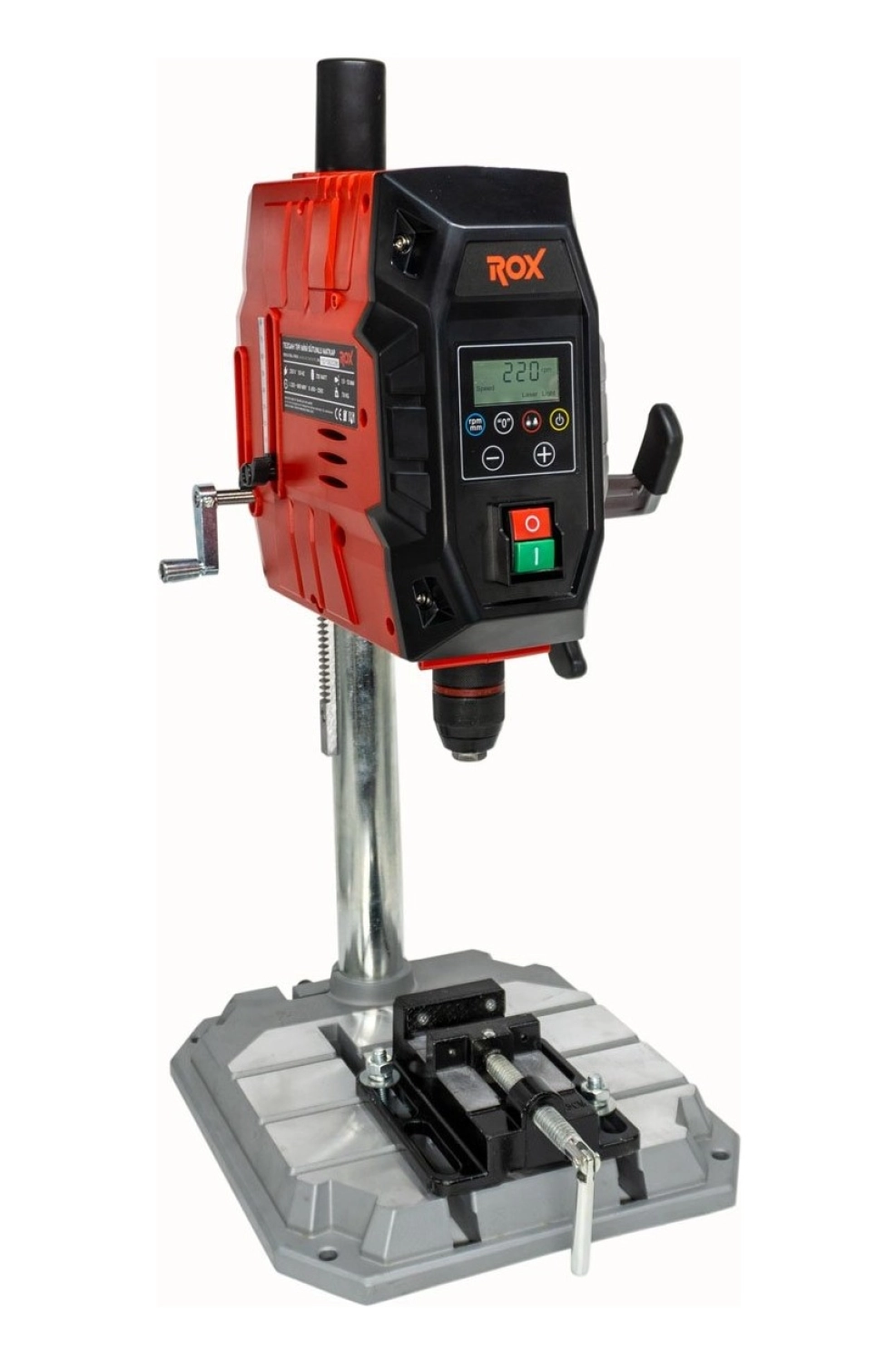 Rox 1092 Tezgah Tipi Dijital Mini Sütunlu Matkap 720 Watt - Görsel 2