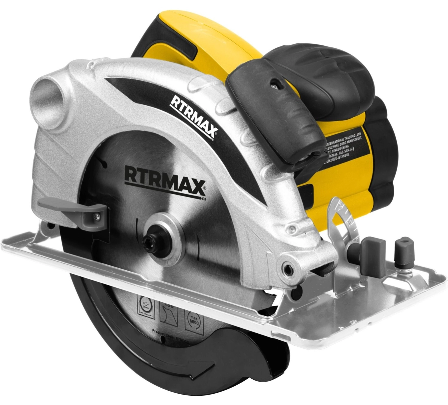 Rtrmax Rtm382 Lazerli Daire Testere 185 Mm 1300 W ürün görseli