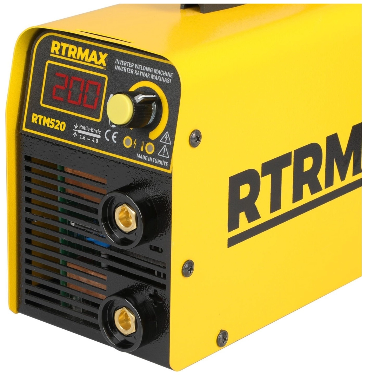 Rtrmax Rtm520 inverter Kaynak Makinası 200 A - Görsel 5