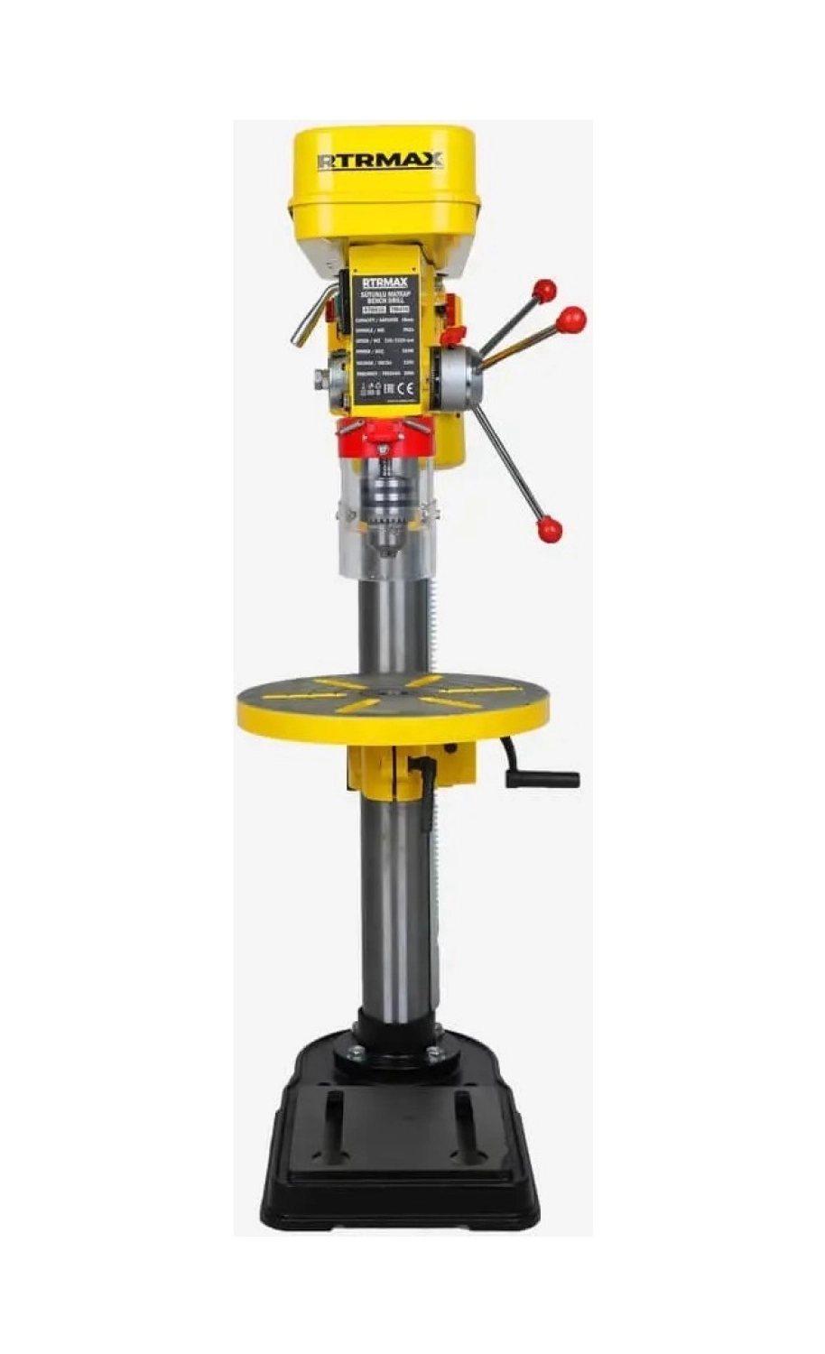 Rtrmax Rtm616 550 W Sütunlu Matkap - Görsel 3