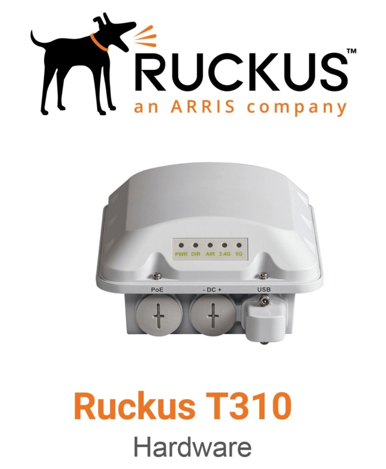 Ruckus T310 901-T310-Ww040 Dış Mekan Erişim Noktası Outdoor Access Point Ip67 802.11Ac ürün görseli