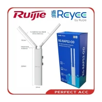 Ruijie Ruıjıe Reyee Rg-Rap52-Od Ac1300 Dual Band 300Metreye Kadar Harici Access Point
