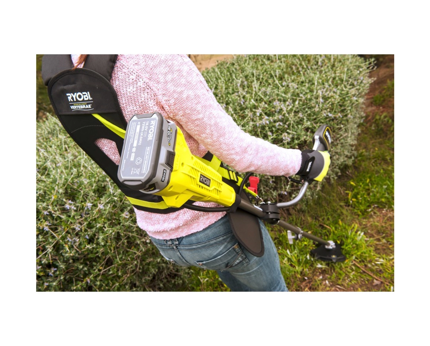 Ryobi Rbc18X20B4F 18V 4A Li-Ion Şarjlı Tırpan Makinası - Görsel 3