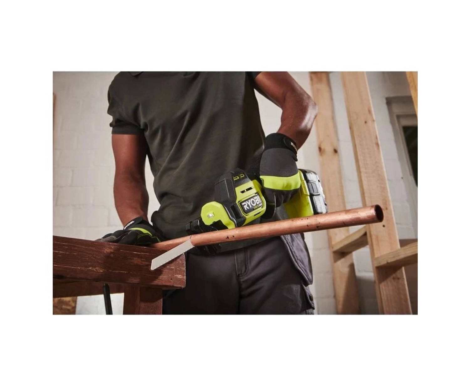 Ryobi Rrs18C1-0 Akülü Kömürsüz Kompakt Kılıç Testere - Görsel 3