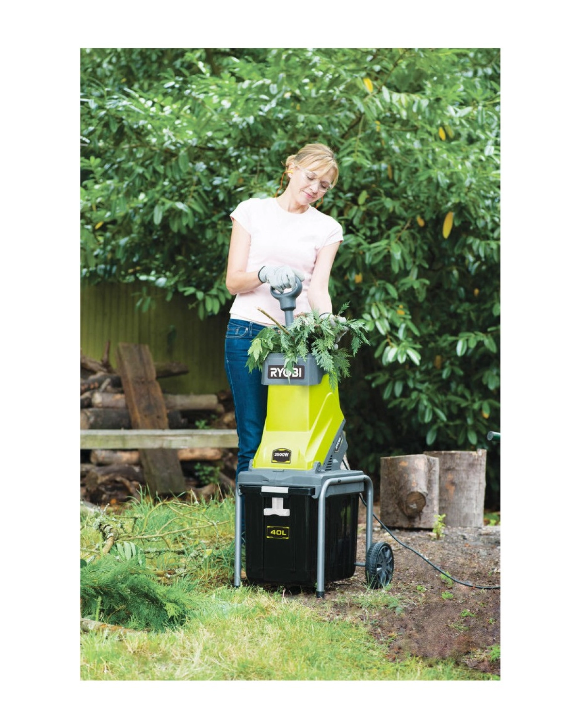 Ryobi Rsh2545B Elektrikli Yaprak Öğütme Makinası 2500 W - Görsel 3
