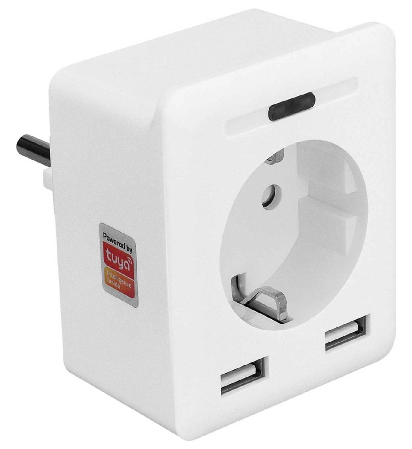 S-Link Swapp Sl-04 10A Akım Korumalı Akıllı Priz 2 Usb 2.4 Ghz Wifi Tuya Destekli - Görsel 4