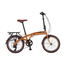 Salcano Slcn 300 20V Katlanabilir Bisiklet Mat Turuncu-Siyah