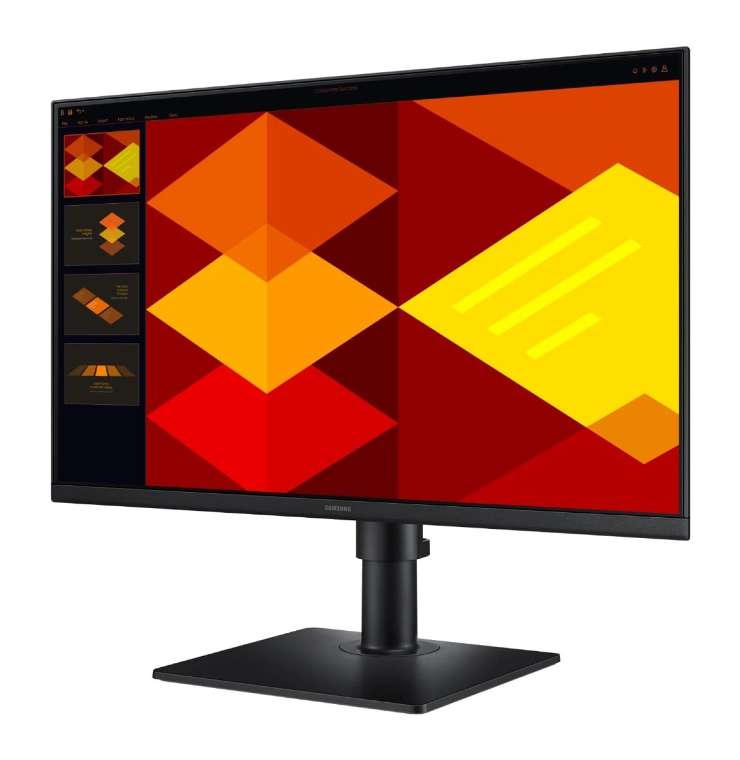 Samsung 24 Essential S4 Ls24D400Gauxuf 5 Ms 100 Hz Full Hd Ips Pivot Monitör - Görsel 2
