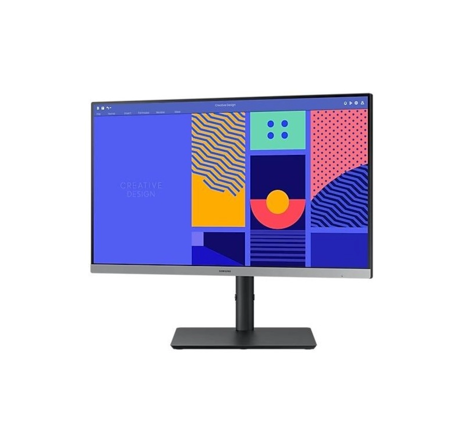 Samsung 24 Samsung Ls24C432Gauxuf Ips Fhd 100Hz 4M Hdmi Dp - Görsel 3