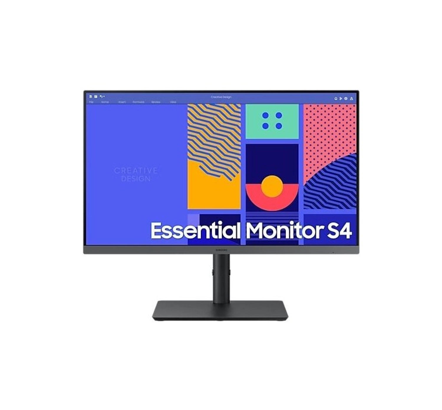 Samsung 24 Samsung Ls24C432Gauxuf Ips Fhd 100Hz 4M Hdmi Dp ürün görseli