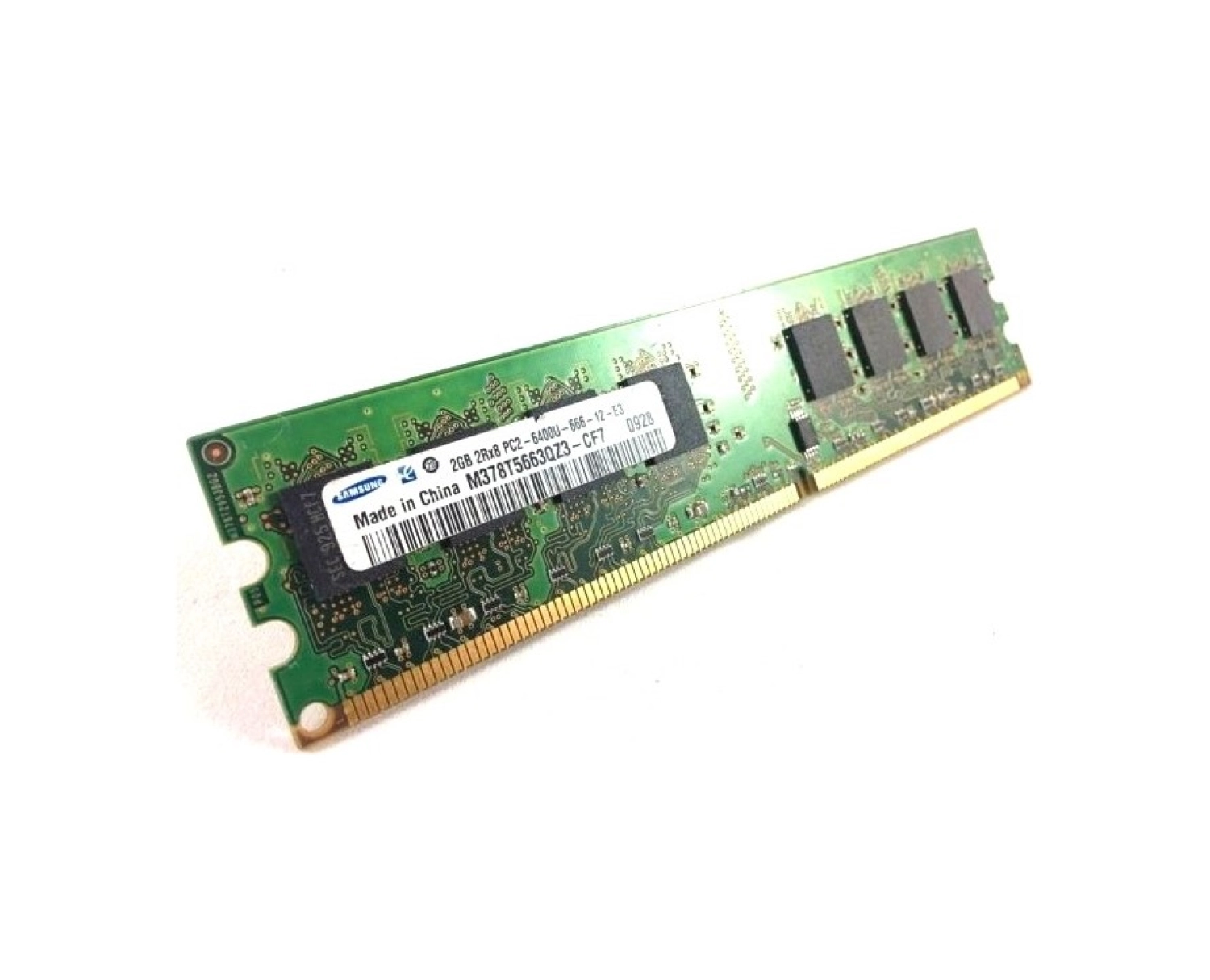 Samsung 2Gb 800Mhz Pc2-6400U Ddr2 Masaüstü Pc Ram M378T5663Qz3-Cf7 ürün görseli