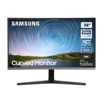 Samsung 32" 75Hz 4Ms (Hdmi+Vga) Fhd Led Curved Monitör Lc32R500Fhpxuf