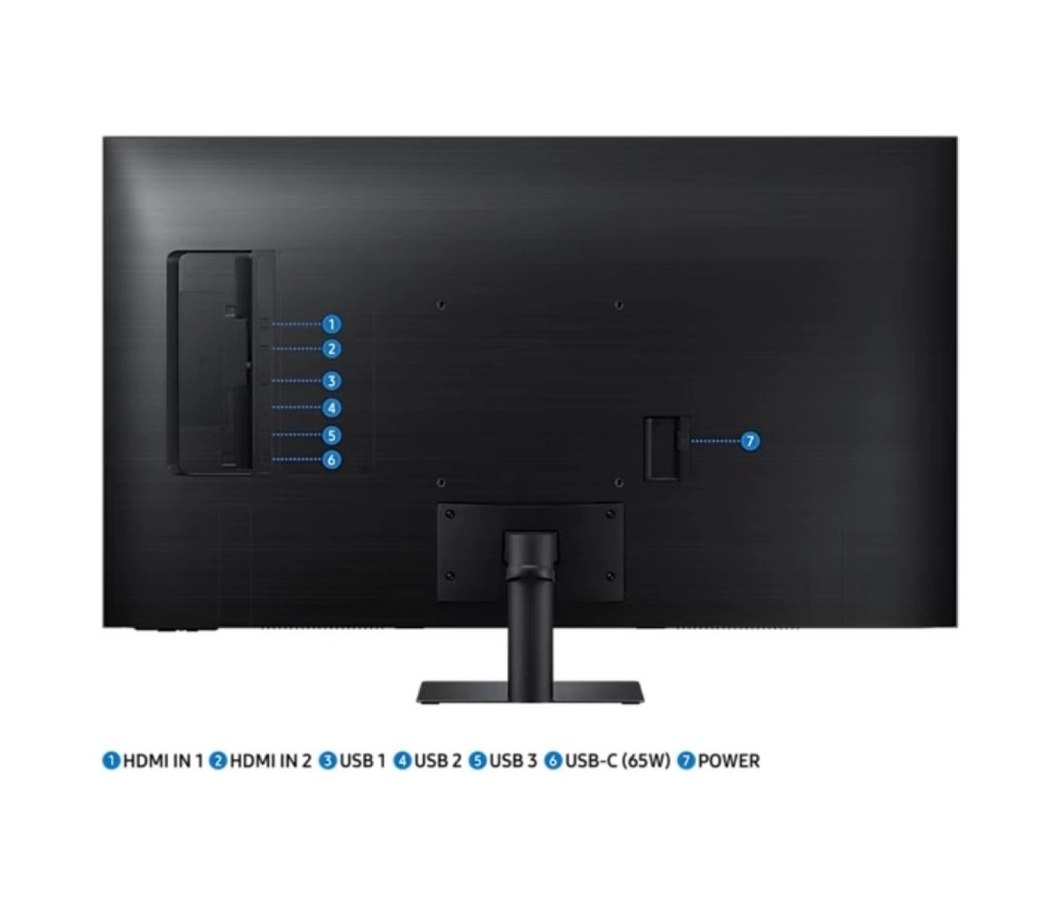 Samsung 43" M7 Ls43Bm700Upxuf 60Hz 4Ms (Hdmi+Type-C) Uhd Akıllı Monitör - Görsel 7