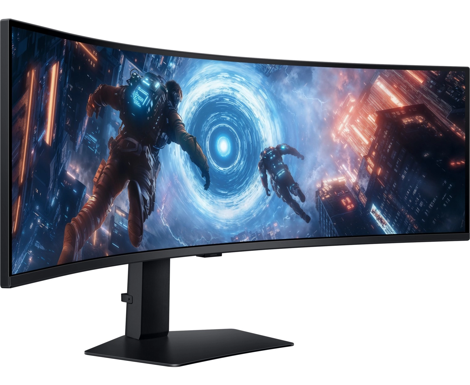Samsung 49 Inç Odyssey G9 G91F Dqhd 144 Hz Oyun Monitörü Ls49Fg916Euxuf - Görsel 2