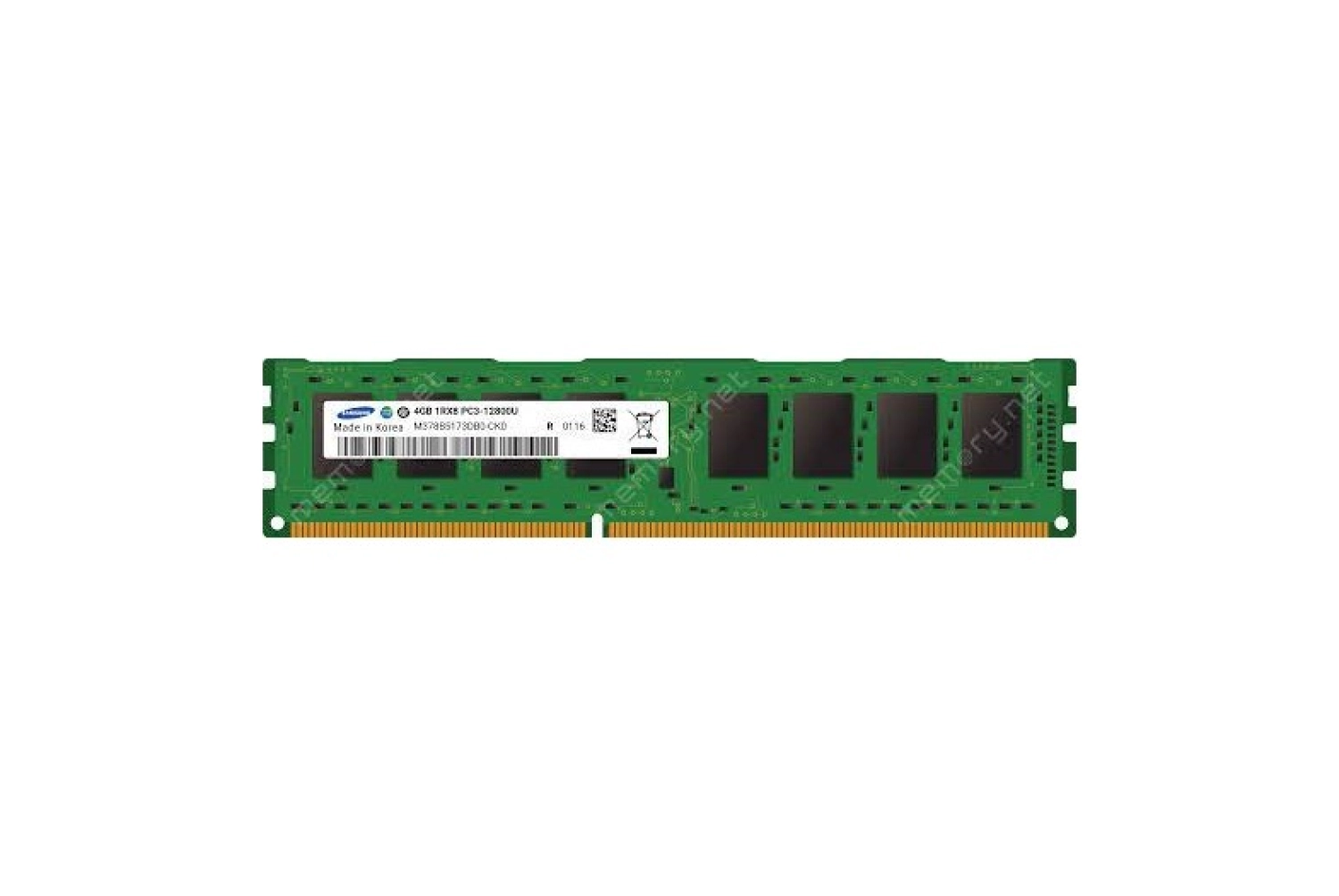 Samsung 4Gb Pc3-12800U 1600Mhz Ddr3 Sdram Desktop Memory M378B5173Db0-Ck0 ürün görseli