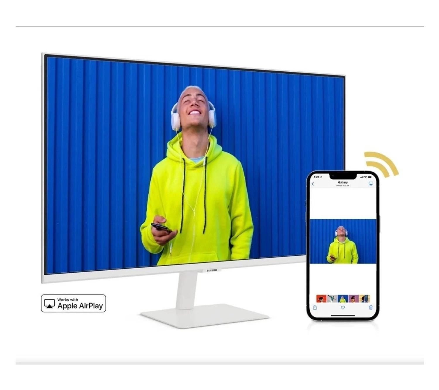Samsung 4K Ultra Hd Hdr10 Monitör 109 Ekran 43" Wi-Fi Bağlantı Smart Slim Monitör- Tv - Görsel 10