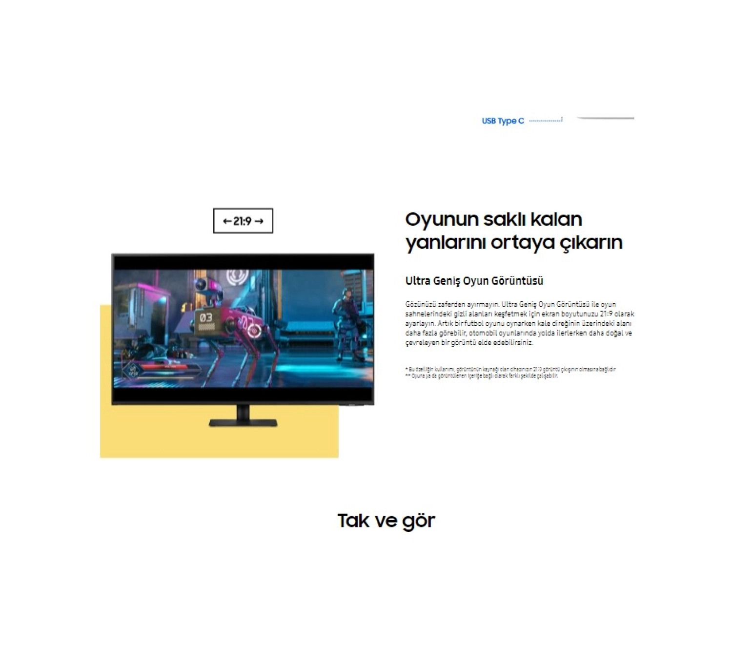 Samsung 4K Ultra Hd Hdr10 Monitör 109 Ekran 43" Wi-Fi Bağlantı Smart Slim Monitör- Tv - Görsel 11