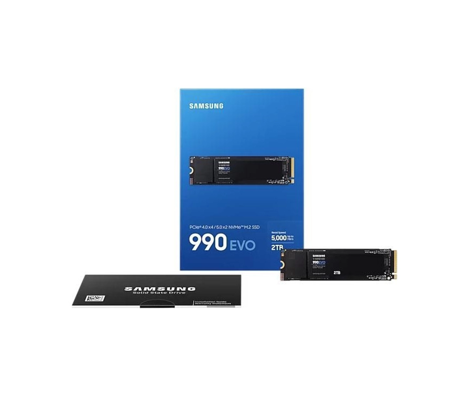 Samsung 990 Evo 2Tb 22X80Mm Pcie Gen 4.0 X4 Nvme M.2 Ssd Mz-V9E2T0Bw ürün görseli