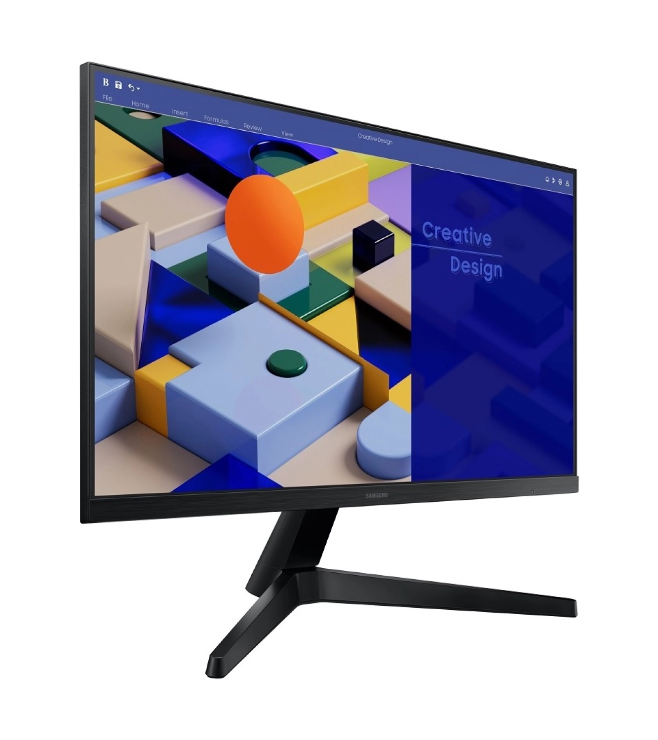 Samsung Essential S3 27" 5Ms 75Hz (Hdmi+D-Sub) Amd Freesync Ips Panel Fhd Monitör Ls27C312Eauxuf - Görsel 2