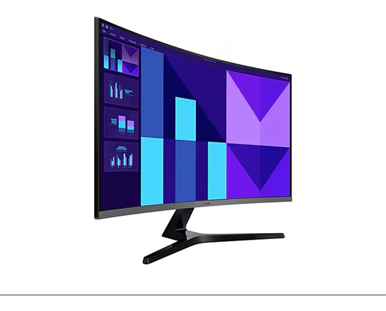 Samsung Essential S3 S39Gd 32" Fhd (Hdmi+Vga) Kavisli Lcd Monitör Ls32D390Gauxuf - Görsel 2