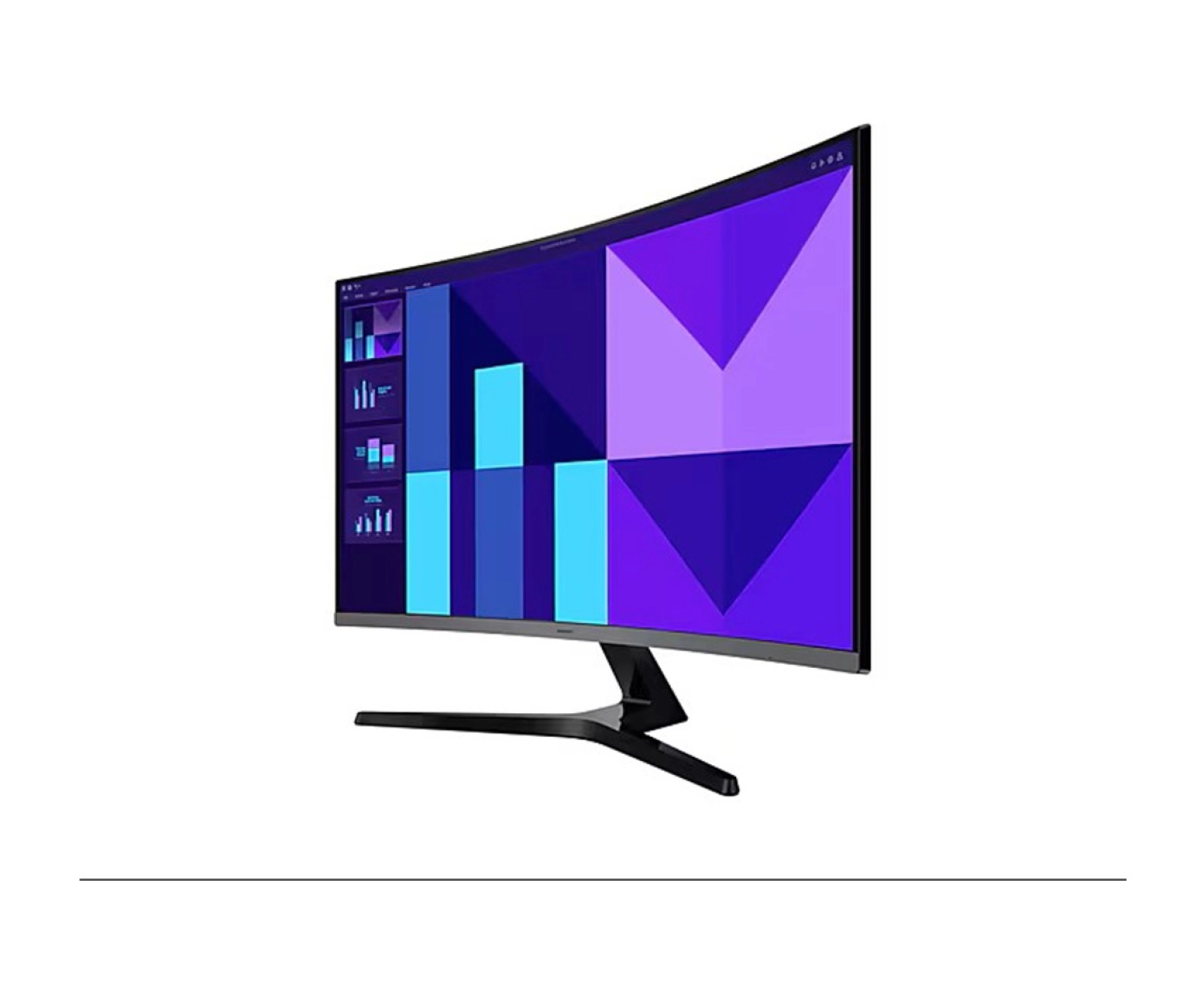 Samsung Essential S3 S39Gd 32" Fhd (Hdmi+Vga) Kavisli Lcd Monitör Ls32D390Gauxuf - Görsel 3
