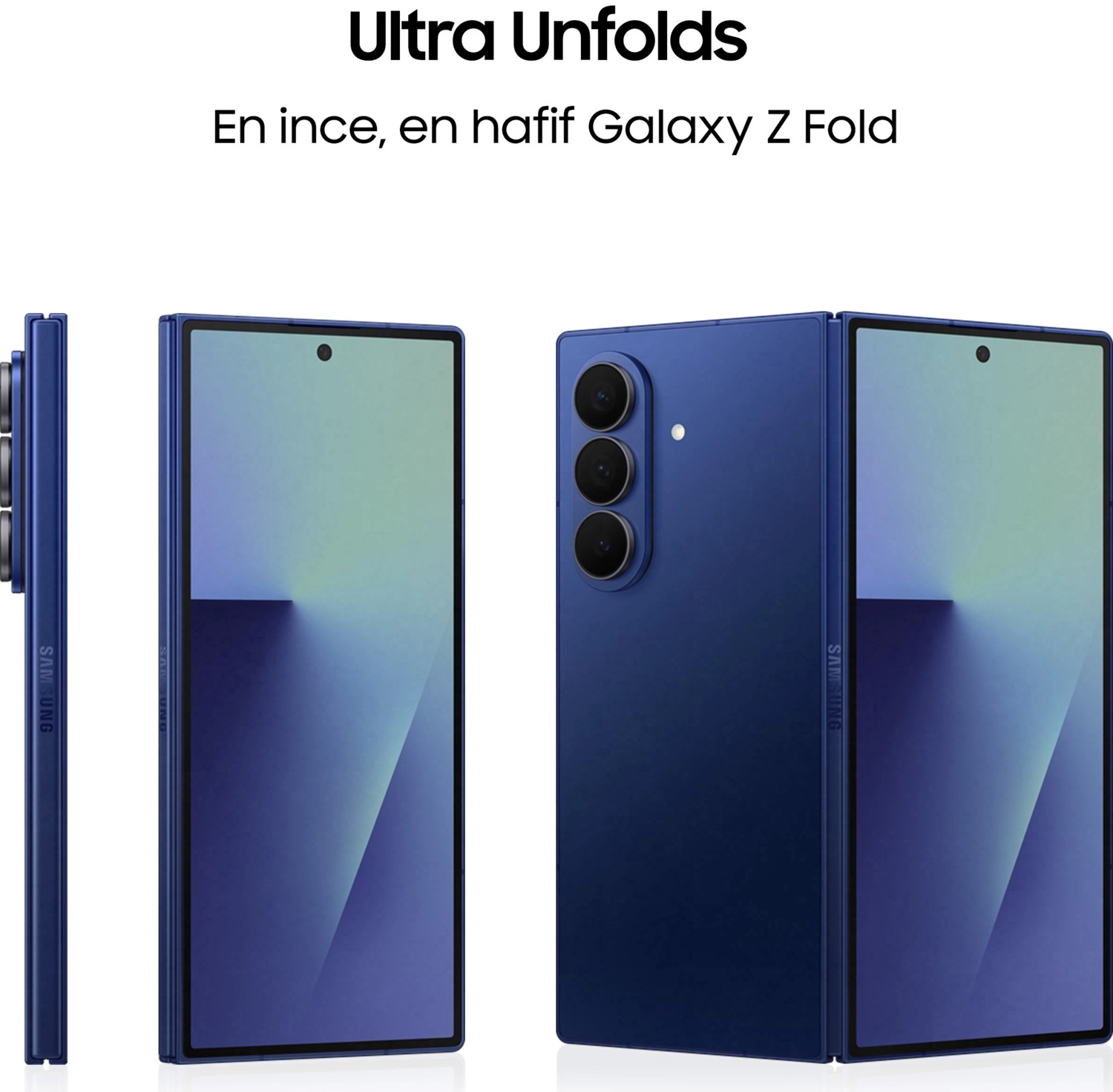 Samsung Galaxy Z Fold7 256 Gb 12 Gb Ram Gece Siyahı - Görsel 2