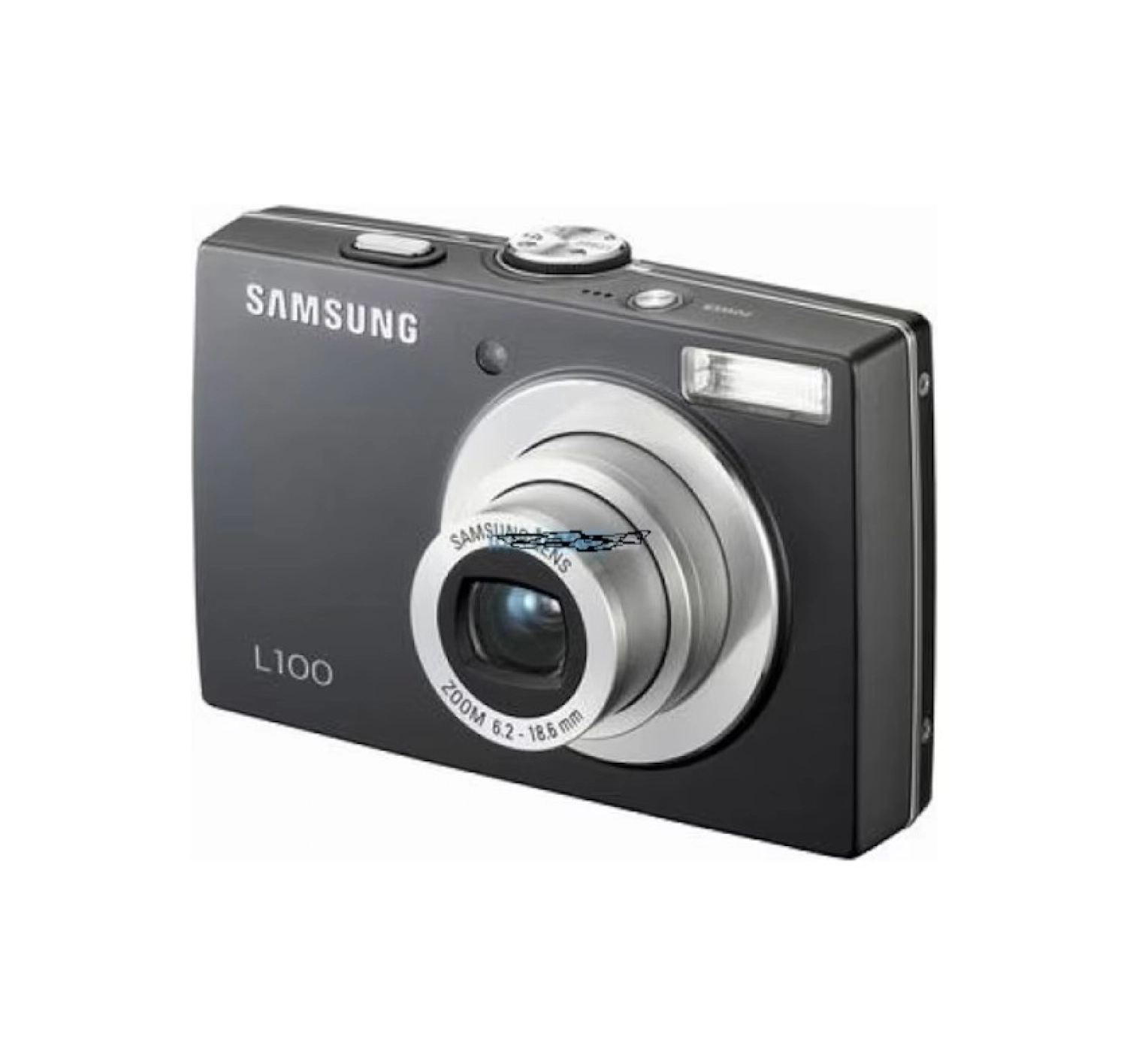 Samsung L100 Dijital Kompakt Fotoğraf Makinesi Siyah - Görsel 2