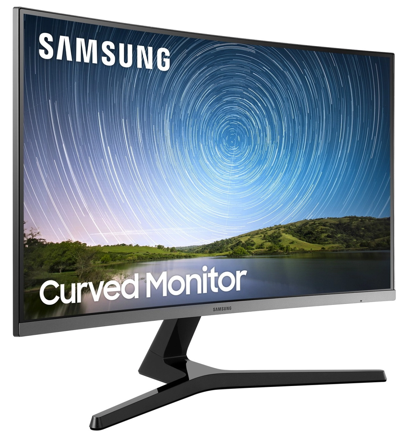 Samsung Lc27R500Fhpxuf 27” Cr50 4 Ms 60 Hz Full Hd Hdmi Kavisli Monitör - Görsel 2