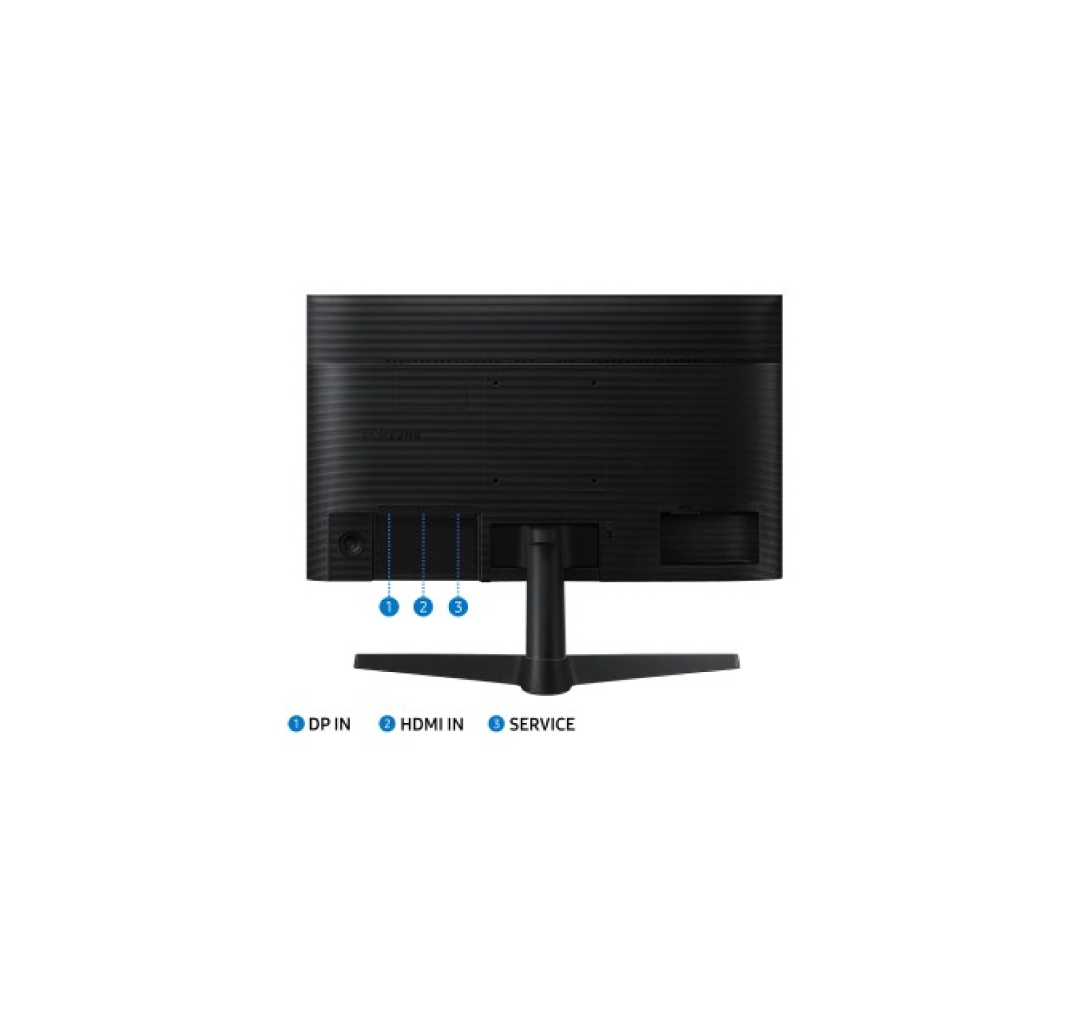 Samsung Lf24T370Fwrxuf 24" 5Ms, 75Hz, Full Hd, Dp, Hdmı, Ips Led, Çerçevesiz Tasarım, Freesync Monitör - Görsel 4