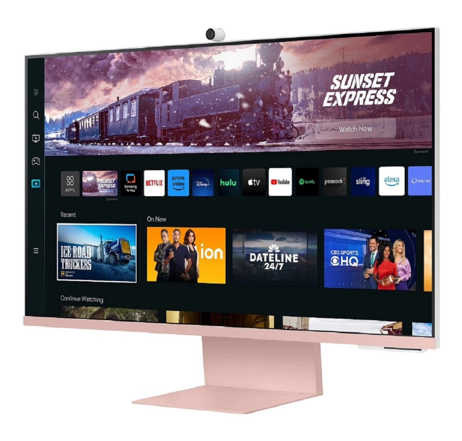 Samsung Ls32Cm80Puuxuf 32" 60Hz 4Ms (Hdmı) Full Hd Va Pembe Smart Monitör - Görsel 3