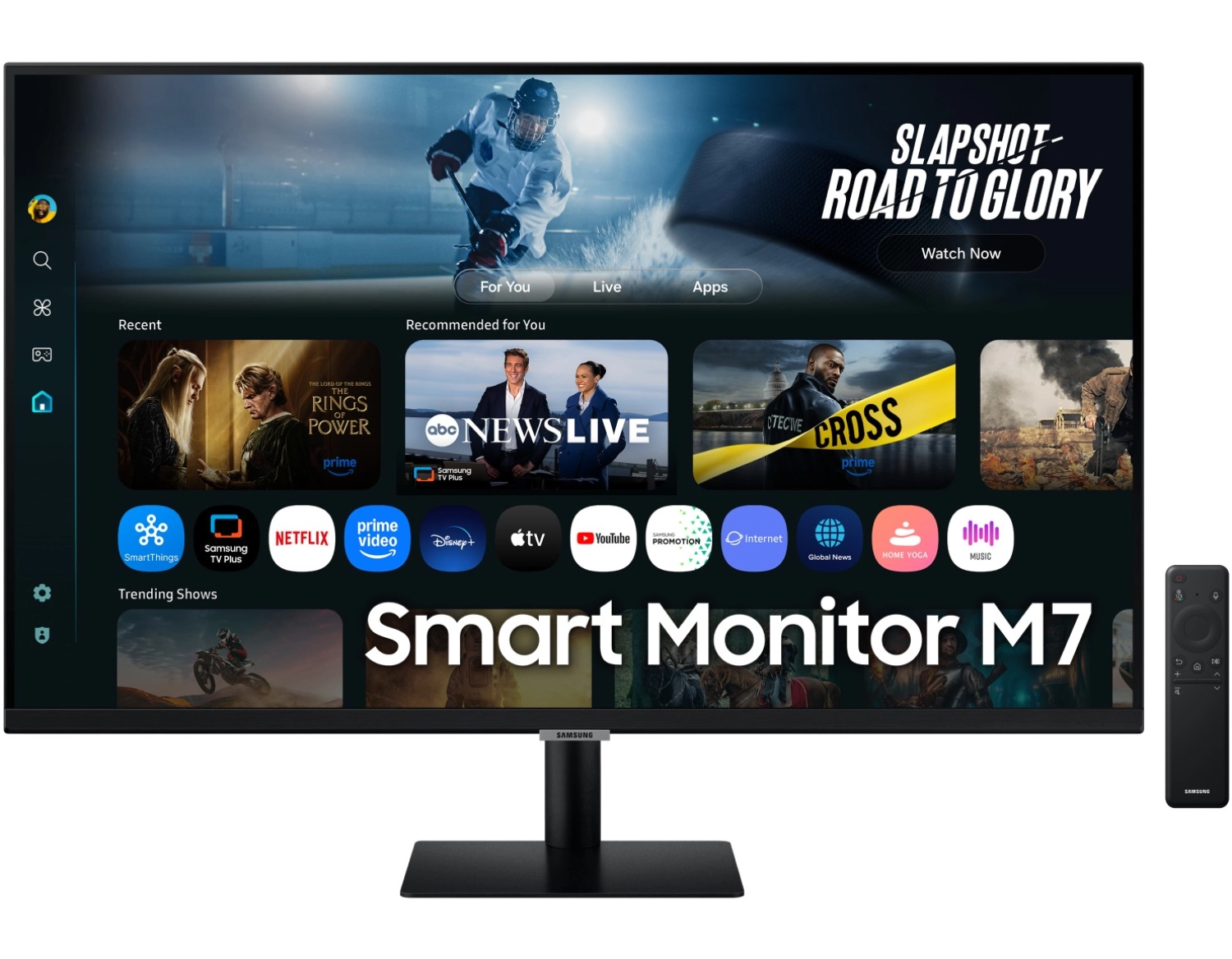 Samsung Ls32Fm700Uuxuf 32 Inç Akıllı Monitör M7 M70D Uhd Lcd Monitör ürün görseli