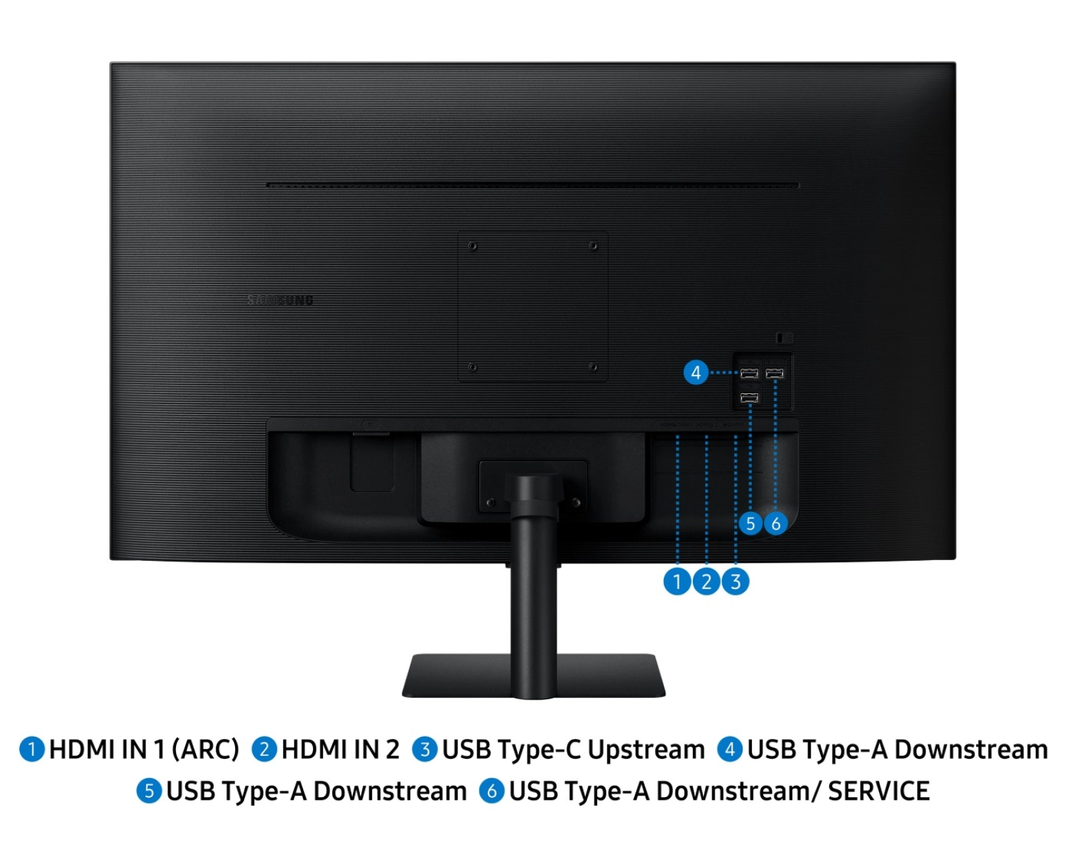 Samsung Ls32Fm700Uuxuf 32 Inç Akıllı Monitör M7 M70D Uhd Lcd Monitör - Görsel 4