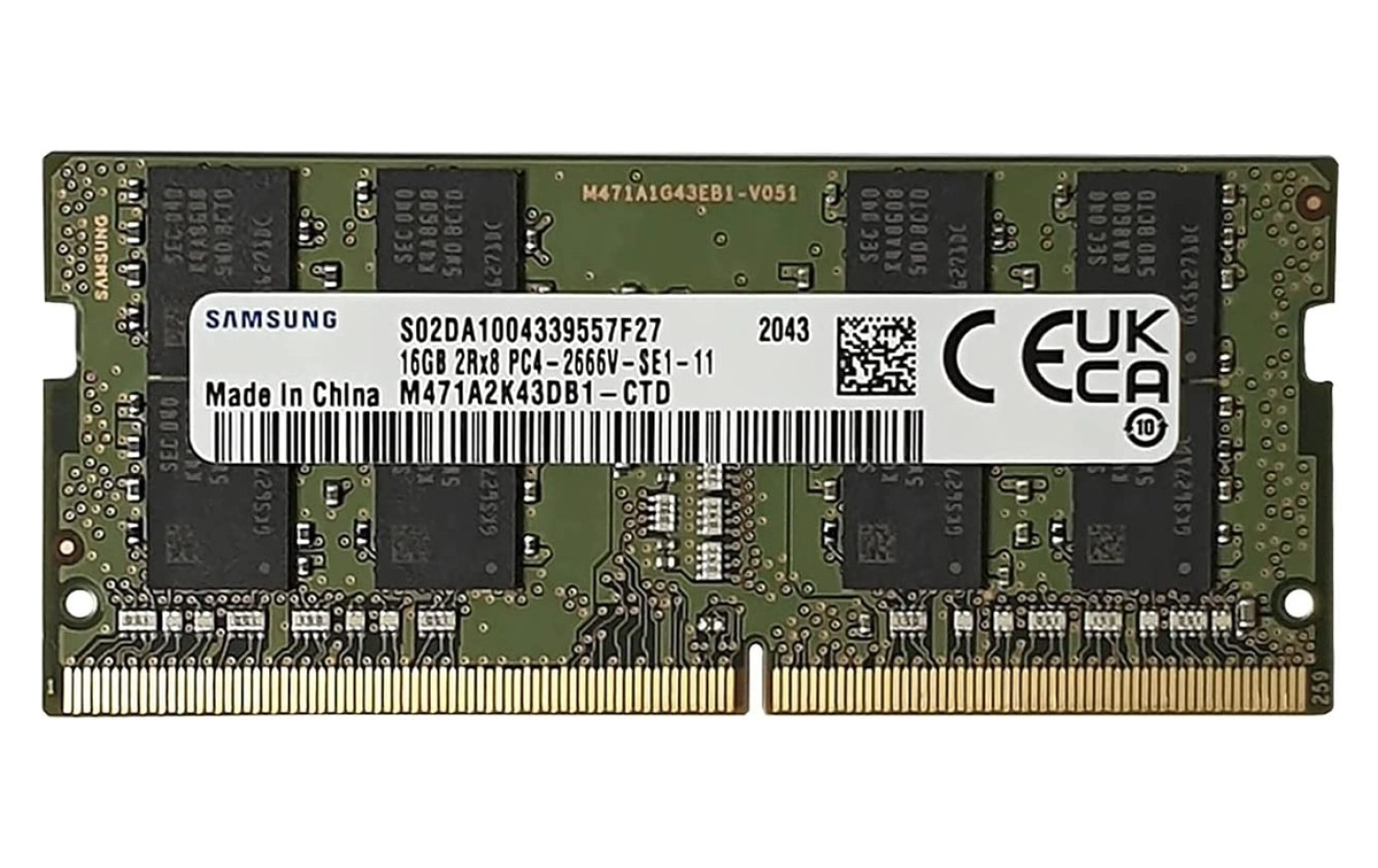 Samsung M471A2K43Db1-Ctd 16Gb Ddr4 2666Mhz Notebook Laptop Ram ürün görseli