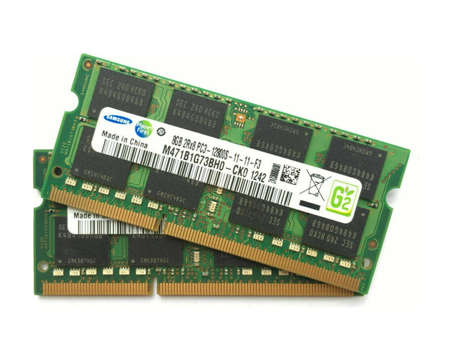 Samsung M471B1G73Bh0-Yk0 8Gb 2Rx8 Pc3L-12800S-11-11-F3 1600Mhz Ddr3L Notebook Ram - Görsel 5