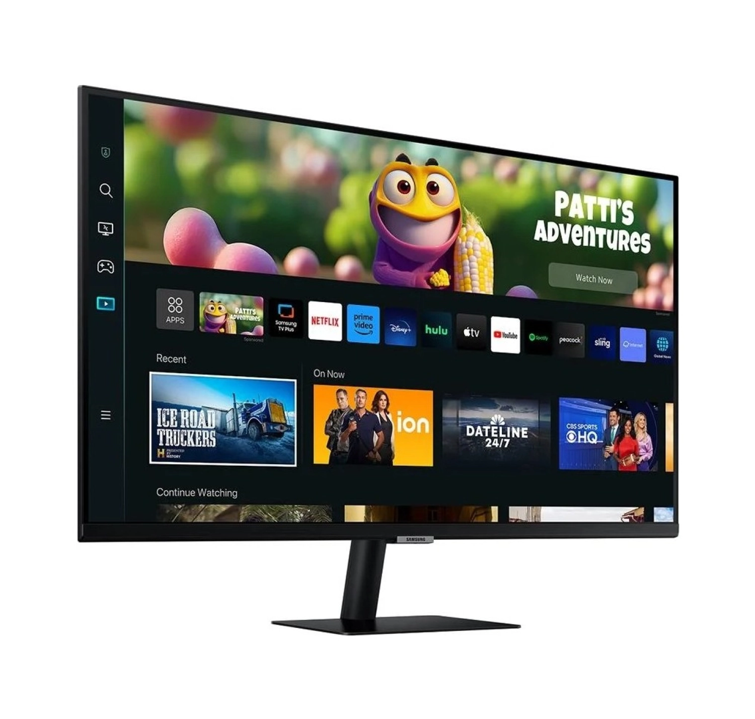 Samsung M5 27" Wi-Fi Bağlantı Akıllı Tv-Monitör 4Ms 60Hz 1920 X 1080 Fullhd Smart Slim Monitör Tv Siyah - Görsel 8