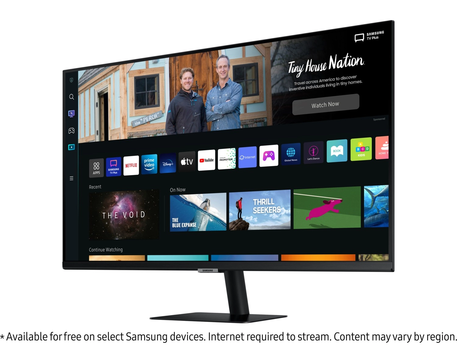 Samsung M5 Ls27Cm500Euxuf 27" 4Ms Full Hd Led Monitör Siyah - Görsel 2