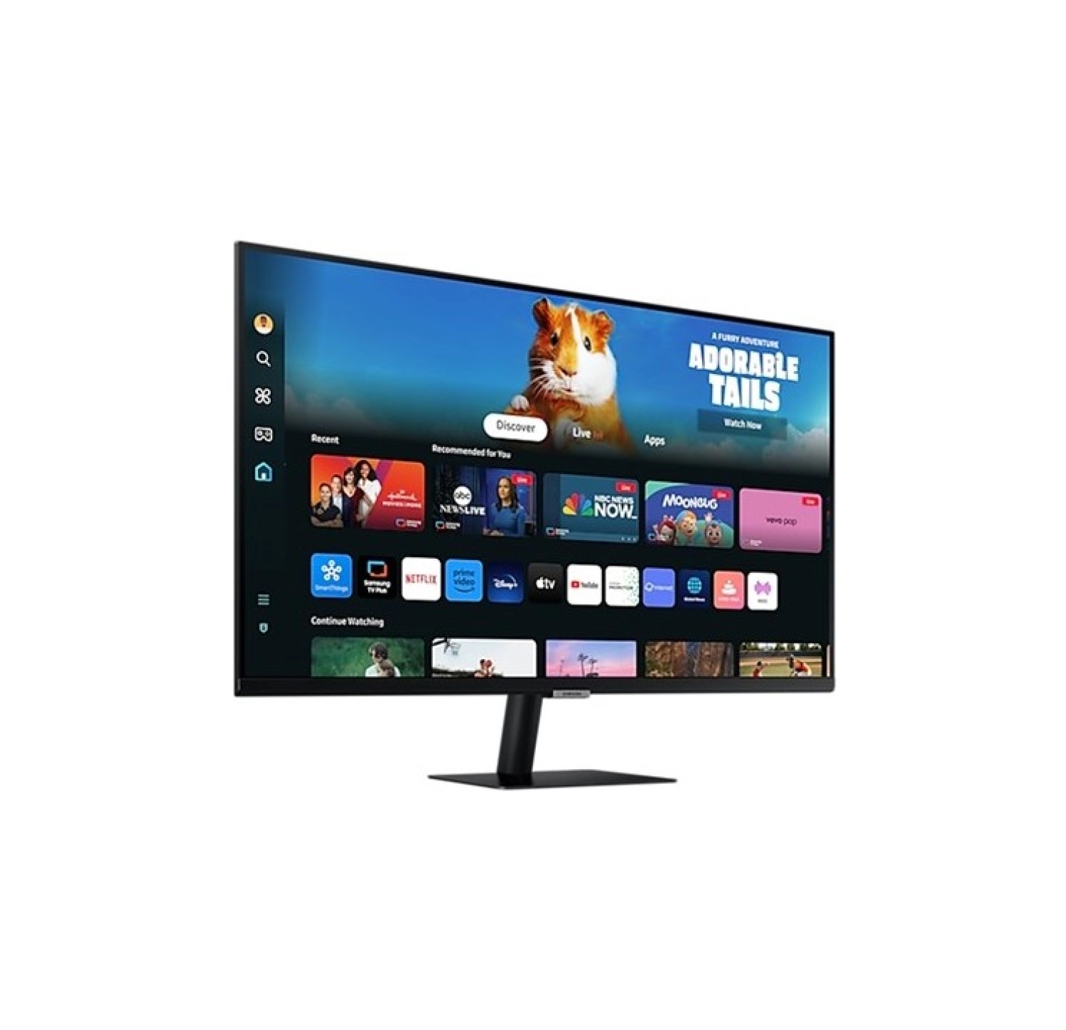 Samsung M5 M50D 32" 60 Hz 4 Ms ( Hdmı+Usb) Fhd Smart Akıllı Monitör Ls32Dm500Euxuf - Görsel 2