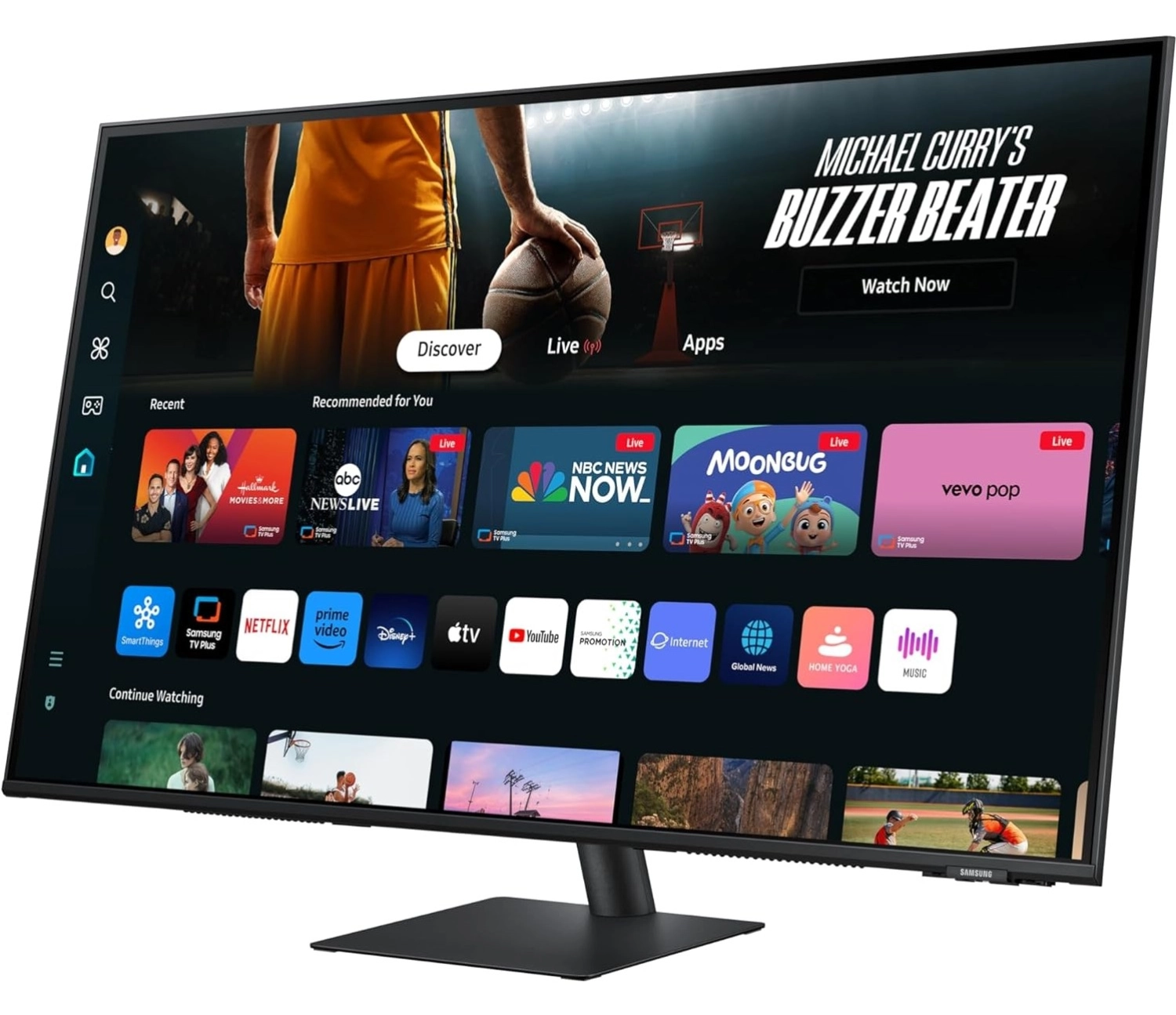 Samsung M7 43" Inç, Uhd, 3840 X 2160, 4K, Hdr10, Tizen™ Akıllı Monitör (2025 Model) - Görsel 2