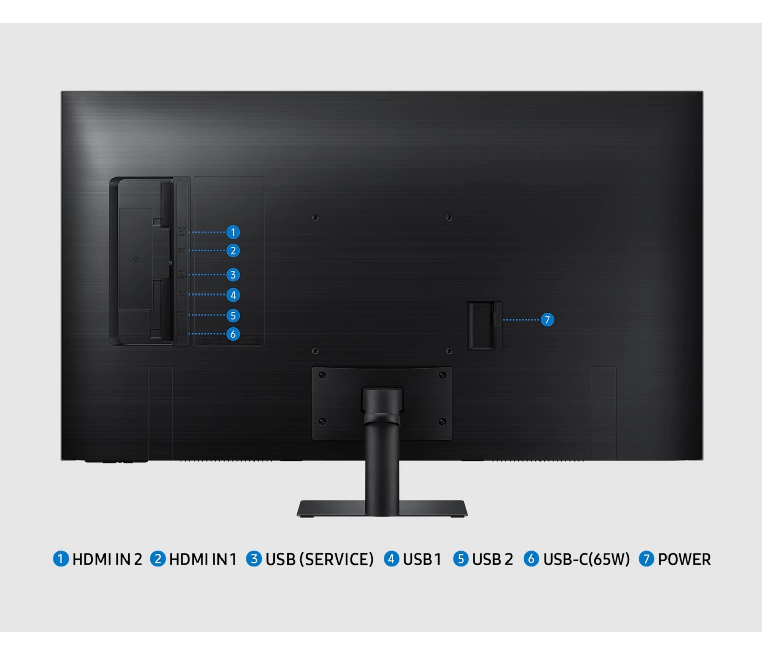 Samsung M7 43" Inç, Uhd, 3840 X 2160, 4K, Hdr10, Tizen™ Akıllı Monitör (2025 Model) - Görsel 4