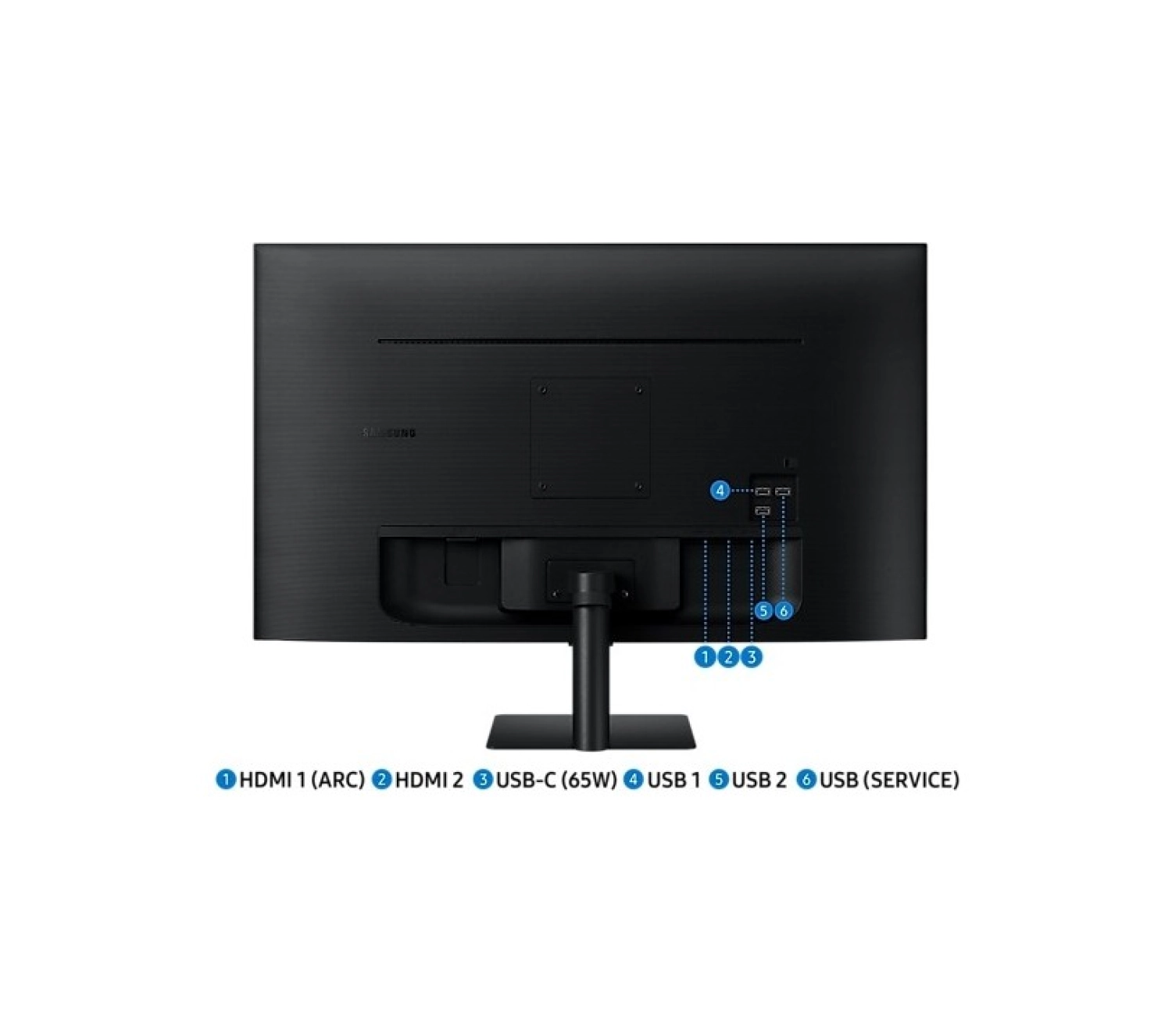 Samsung M7 Ls32Dm702Uuxuf 32" 4 Ms 4K 60 Hz Monitör - Görsel 5