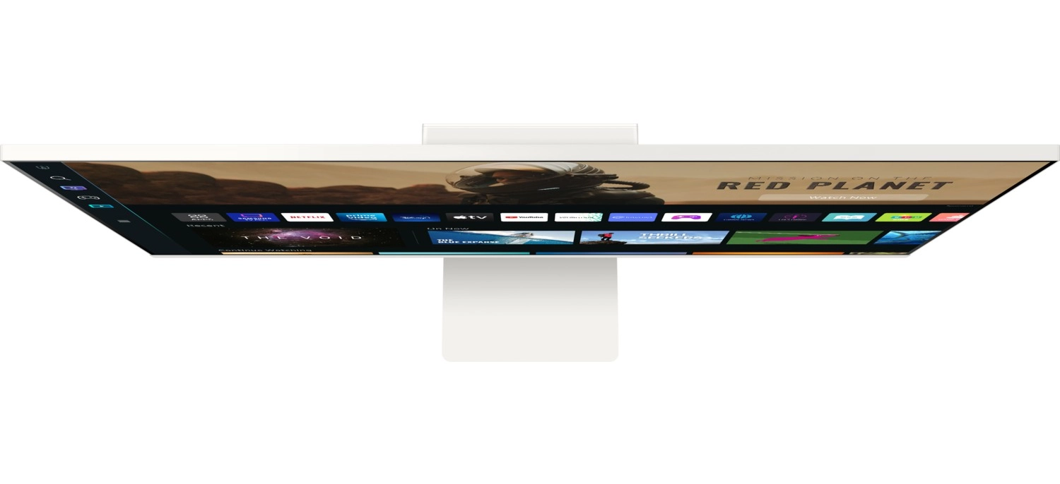 Samsung M8 Serisi Ls32Bm801Uuxuf Uhd 32” Dahili Kameralı Akıllı Monitör Beyaz - Görsel 7