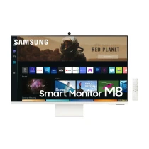 Samsung M8 Serisi Ls32Bm801Uuxuf Uhd 32” Dahili Kameralı Akıllı Monitör Beyaz