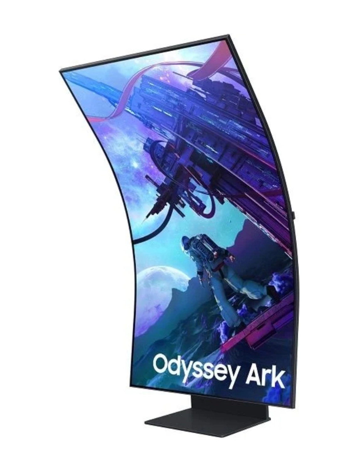 Samsung Odyssey Ark Ls55Cg97Wnuxuf 55 Inç Uhd 165Hz 1Ms Pivot Asansör Multi View Hdr10+ 1000R Kavisli Kokpit Quantum Mini Led Smart Gaming Hub Monitör - Görsel 4