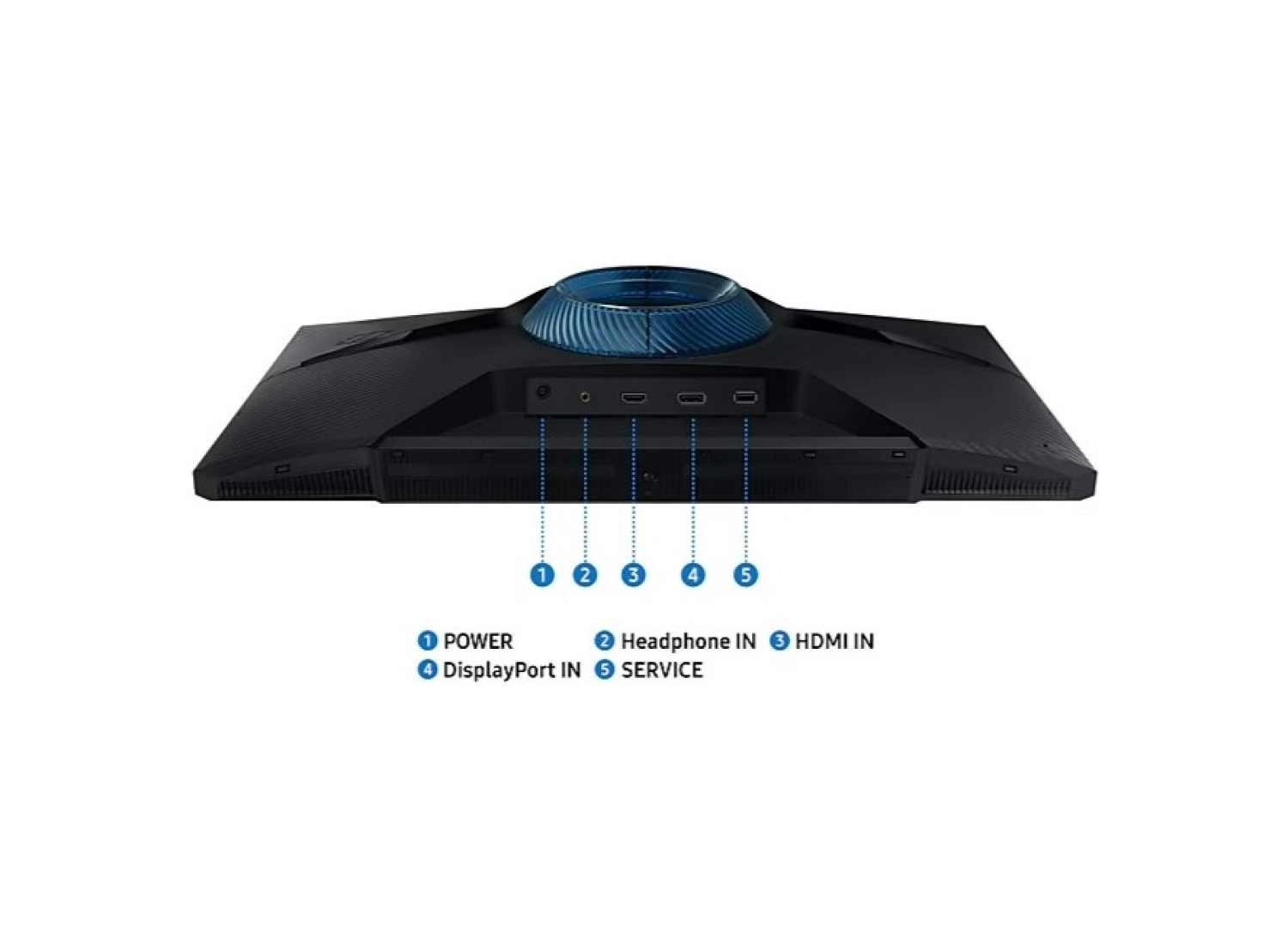 Samsung Odyssey G3 24" 180 Hz 1 Ms (Hdmi+Dp) Fhd Pivot Gaming Monitör Ls24Dg302Euxuf - Görsel 6